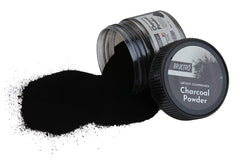 BRUSTRO Artists Compressed Charcoal Powder 100 ml. | Richest Black Tone, Ideal for Layering, Shading, Drawing, Sketching, Mixed Media Art, Fine Art Students, Professionals.