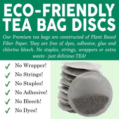the tea trove Organic Dandelion Tea Bags|25 Eco-Friendly Dandelion Root Tea Bags In Resealable Pouch-Caffeine Free Detox -Steep Hot Or Iced,0.05 kilograms