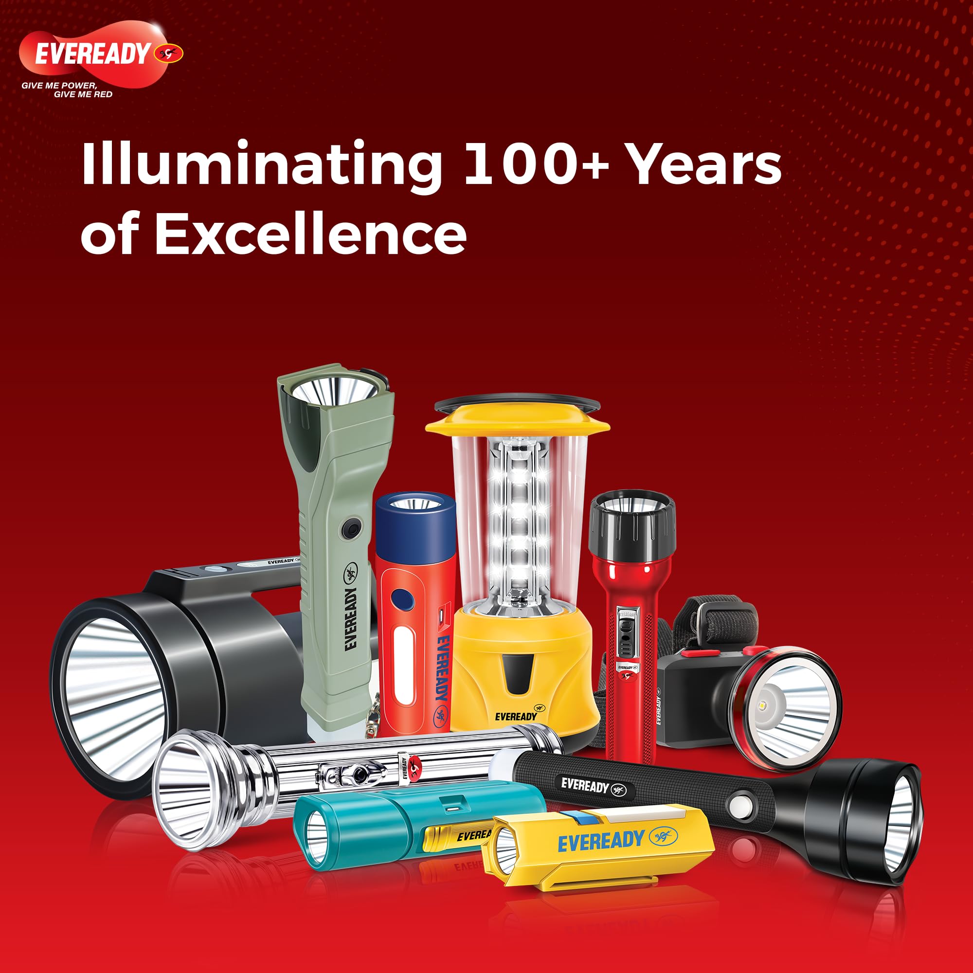 EVEREADY Jeevansathi DL65, 3W Retro Emergency LED Torch (Without Batteries)