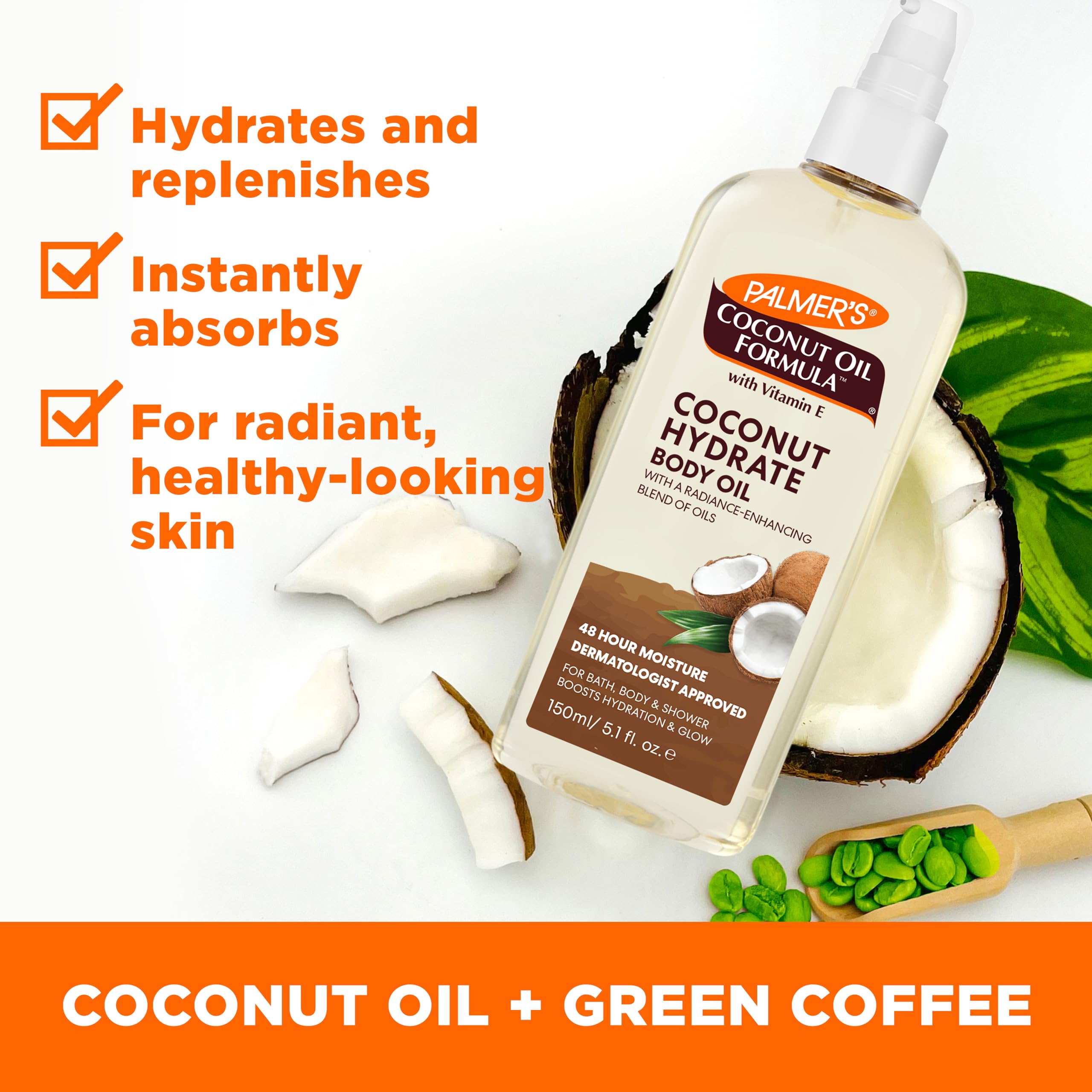 Palmer's Coconut Body Oil, 150 ml