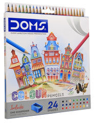 DOMS Fsc 24 Shades Colour PencilS