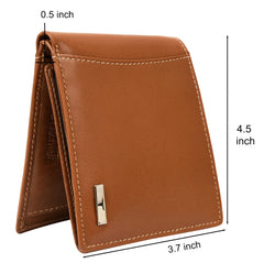 URBAN FOREST Oliver Cognac Leather Wallet for Men