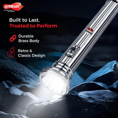 EVEREADY Jeevansathi DL65, 3W Retro Emergency LED Torch (Without Batteries)