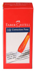 Faber-Castell Correction Pen - Pack of 10 (White) - Office Product from Faber-Castell - Shop in Sri Lanka at Arcade.lk