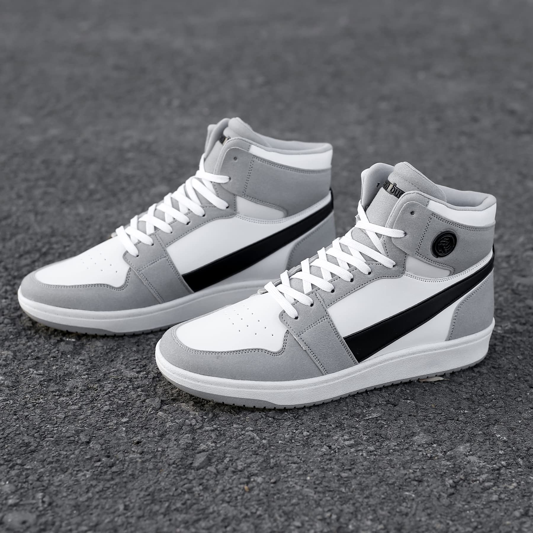Bacca Bucci Men Lace Up Basketball Shoe