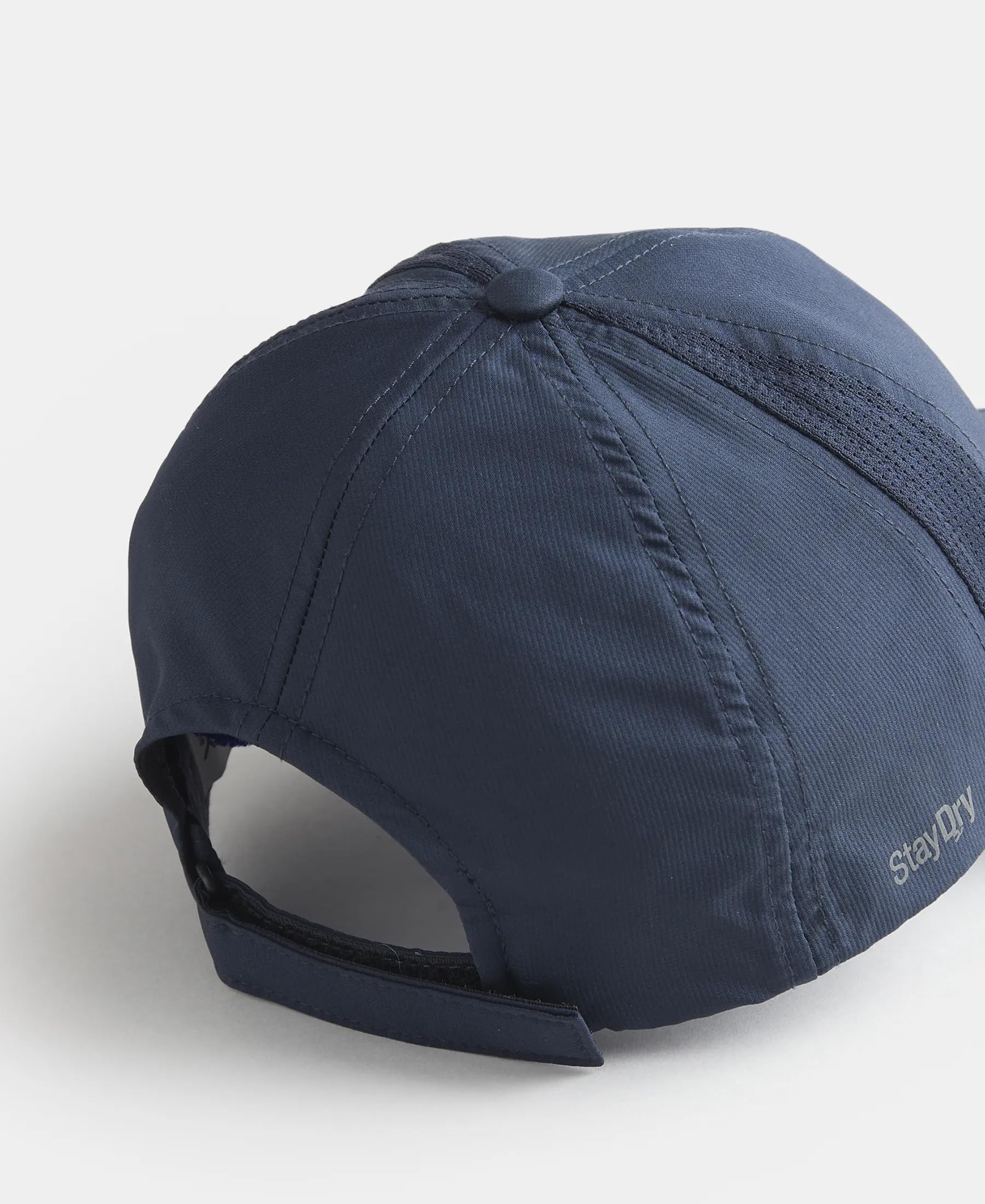 Jockey CP21 Polyester Solid Cap with Adjustable Back Closure and Stay Dry Technology_Navy_Free Size