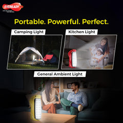 Eveready Hl52, Rechargeable 4.8w Lantern Cum Emergency Torch, Easy Plug & Play Charging, Overcharge & Deep Discharge Protection