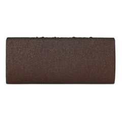 Lavie Women's Frame Detachable Chain Sling Strap Clutch Bags (Silver)