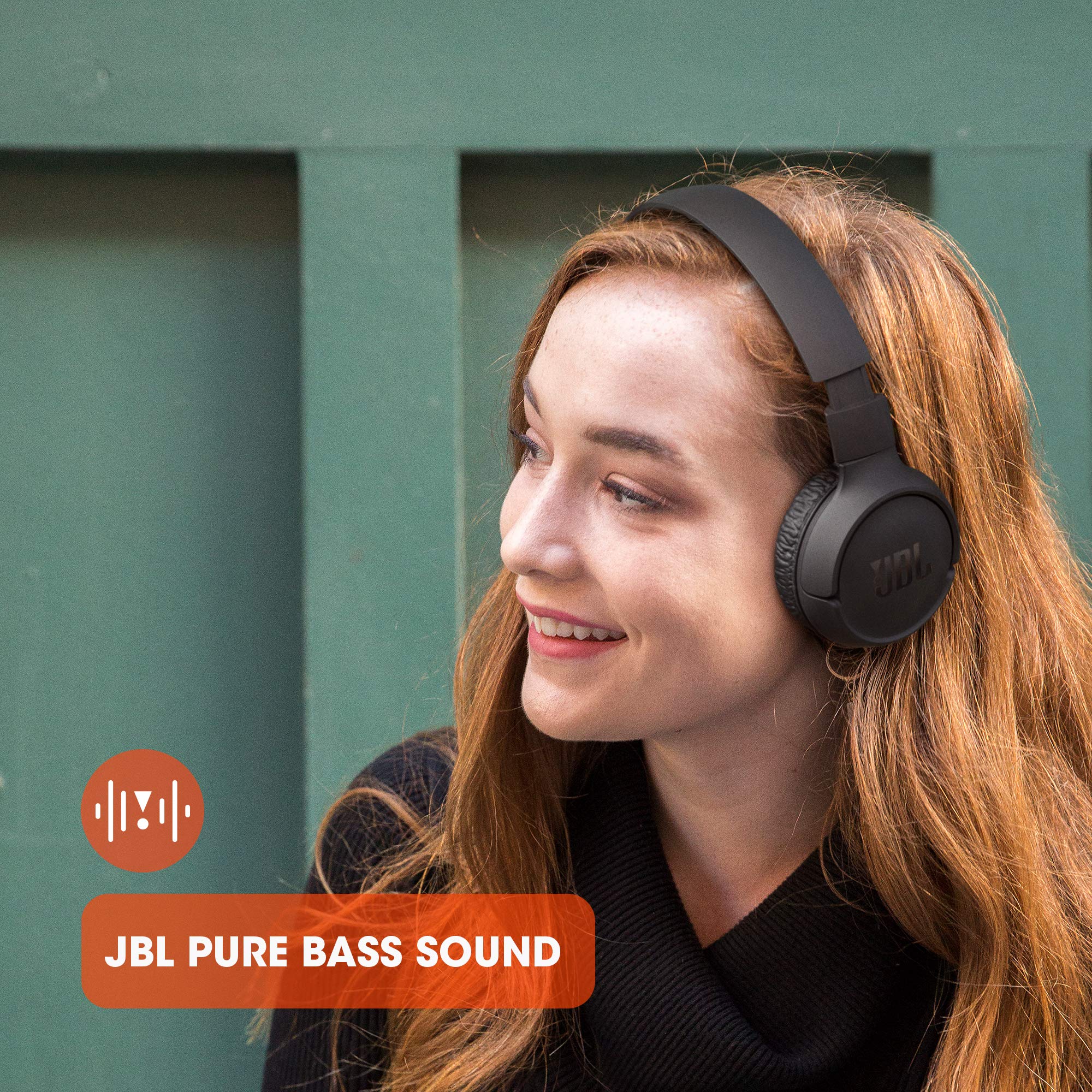 JBL Tune 510BT, On Ear Wireless Headphones with Mic, up to 40 Hours Playtime, Pure Bass, Quick Charging, Dual Pairing, Bluetooth 5.0 & Voice Assistant Support for Mobile Phones, Black, 1 Year Warranty
