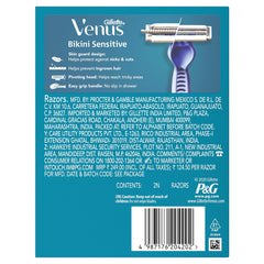 Gillette Venus Bikini Sensitive Hair Removal, 2 Women Razors |Intimate care| Derm Tested|No irritation - Drugstore from Gillette Venus - Shop in Sri Lanka at Arcade.lk