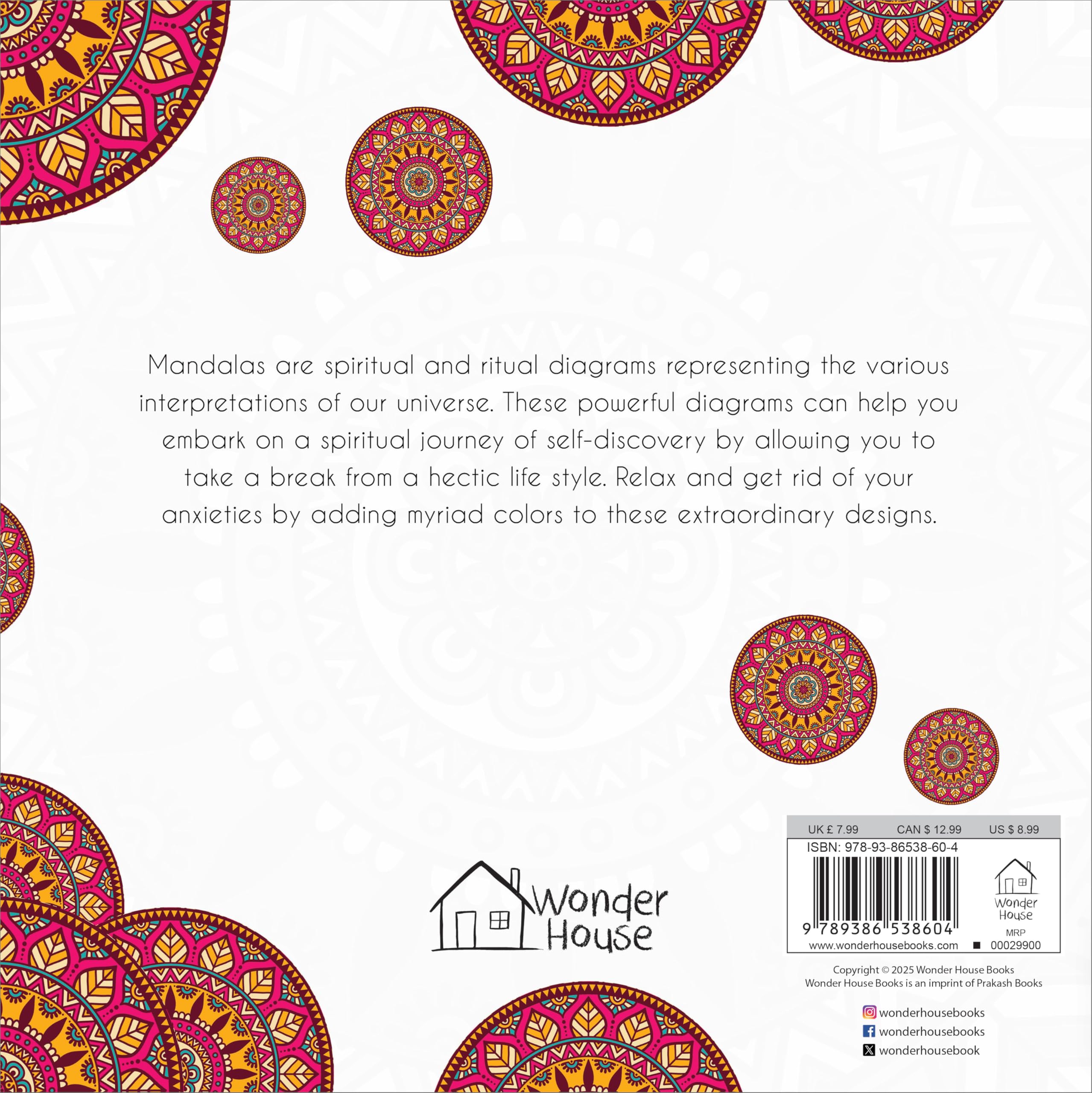 Mandala Art | Colouring Books For Adults With Tear Out Sheets