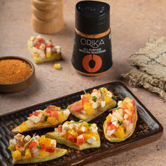 Orika All Purpose Mexican Seasoning, Perfect Blend of Premium Herbs and Spices For Tacos, Mexican Rice, Fries, Snacks, Pasta, Nachos Etc., (80 g)