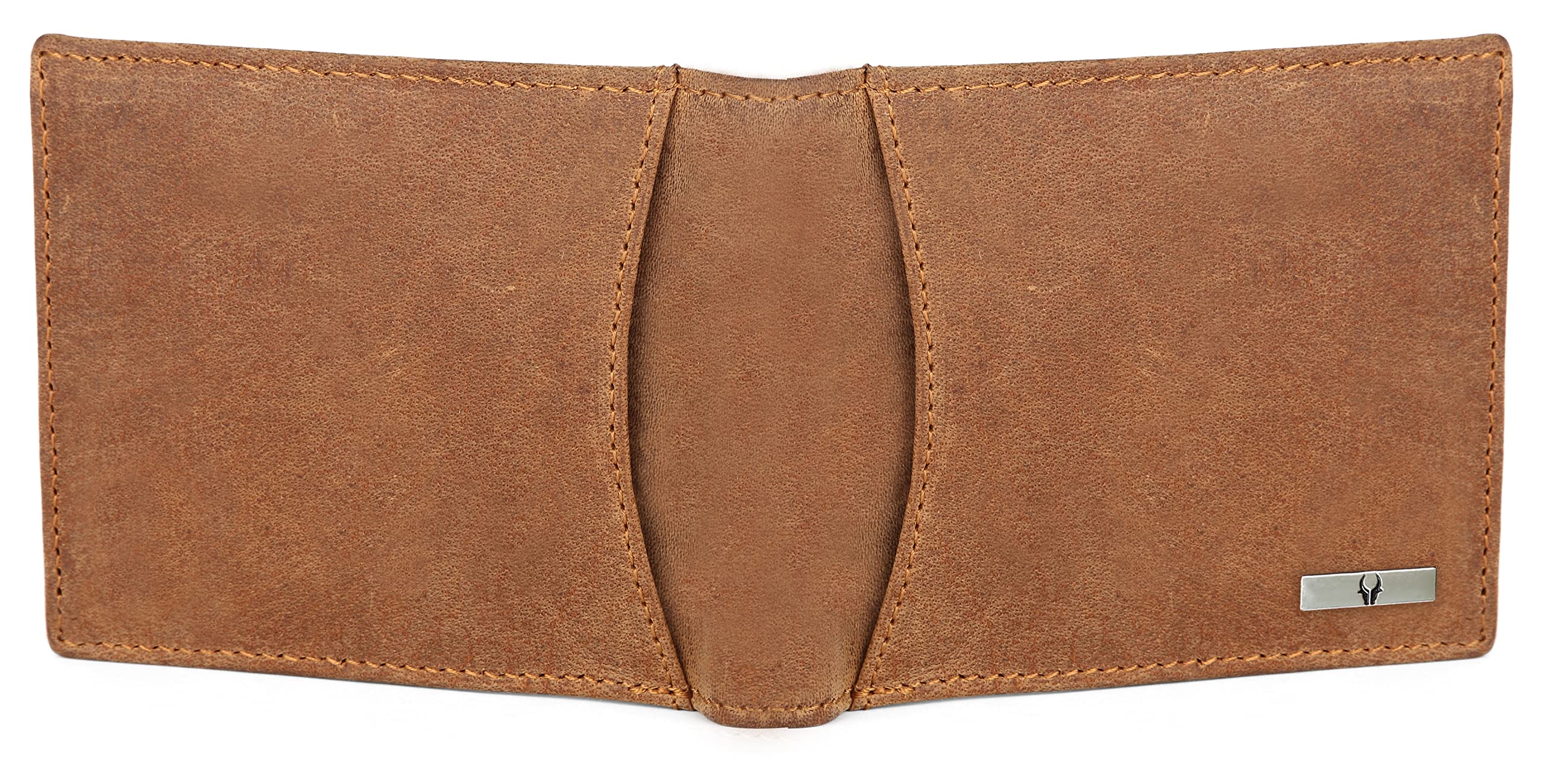 WildHorn India RFID Protected Leather Men's Wallet (TAN Hunter)