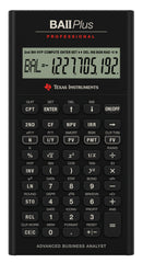 Texas Instruments BA-II Plus Professional Financial Calculator, Silver