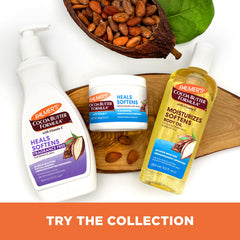 Palmer's Cocoa Butter Body Lotion, Fragrance Free for All Skin Types, Smoothes Marks & Tones Skin - 400ml
