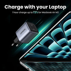 UGREEN GaN 45W USB Charger PD QC 3.0 Fast Charger