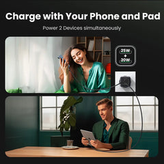 UGREEN GaN 45W USB Charger PD QC 3.0 Fast Charger