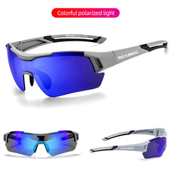 ROCKBROS Polarized Cycling Glasses | UV Protection Sports Sunglasses for Men & Women | Outdoor MTB Road Bike Eyewear & Cycling Goggles