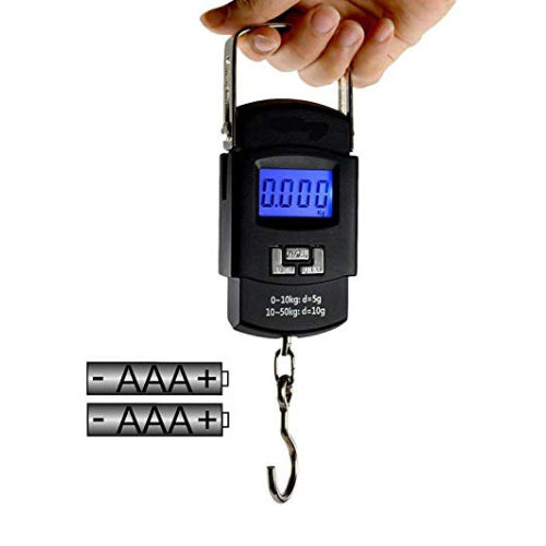 GLUN® Electronic Portable Digital LED Screen Luggage Weighing Scale, 50 kg/110 Lb For Multi-Purpose Use - BISS from GLUN - Shop in Sri Lanka at Arcade.lk