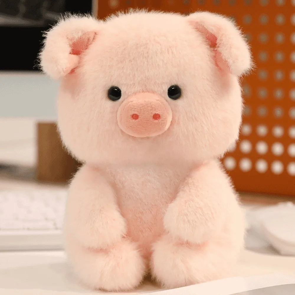 Cute Plush Companion Doll | Anime Elephant, Rabbit, Bear & Panda | 16cm Soft Cartoon Plush Toy | Desk Decor & Sleeping Gift