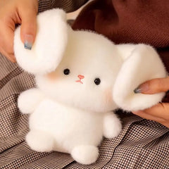 Cute Plush Companion Doll | Anime Elephant, Rabbit, Bear & Panda | 16cm Soft Cartoon Plush Toy | Desk Decor & Sleeping Gift