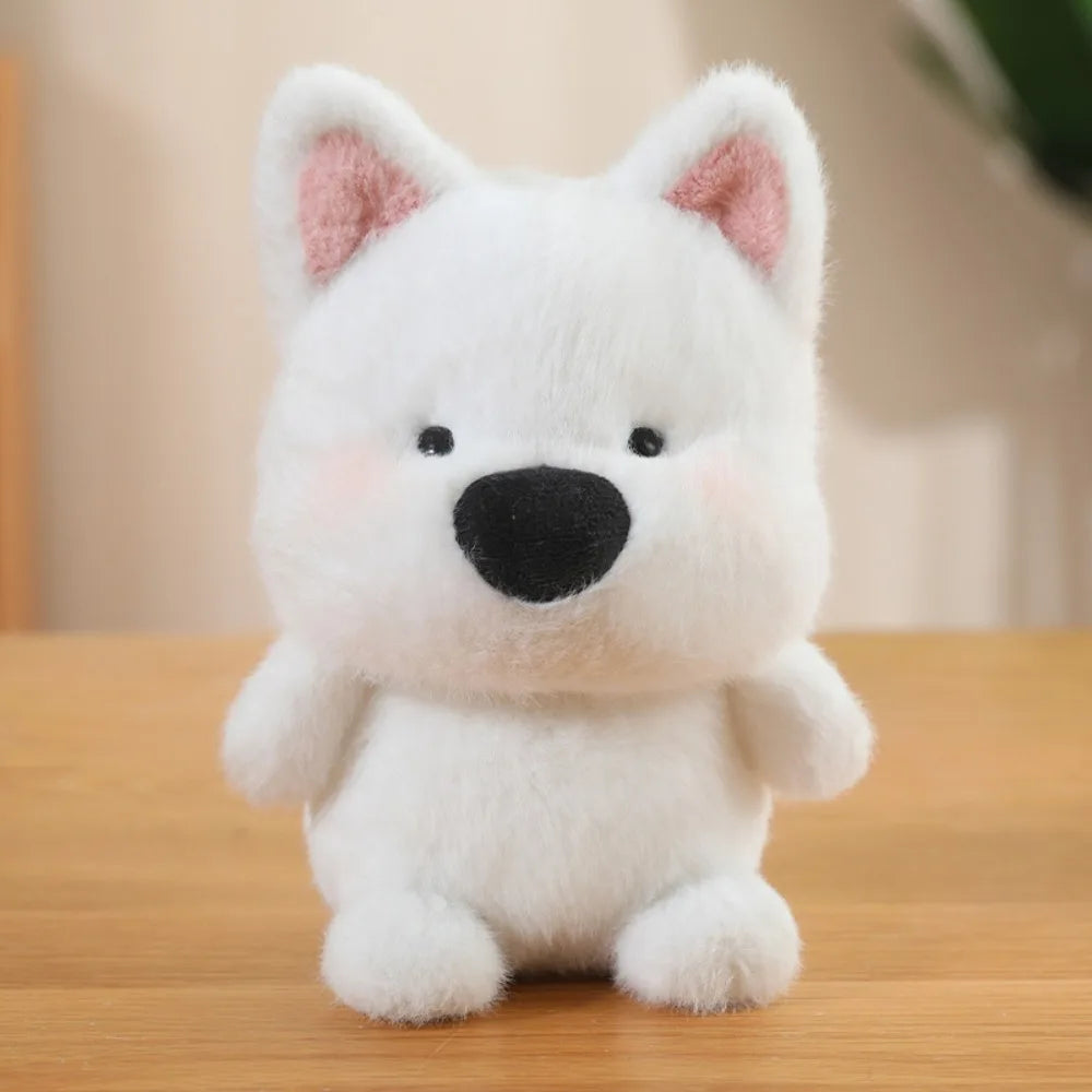 Cute Plush Companion Doll | Anime Elephant, Rabbit, Bear & Panda | 16cm Soft Cartoon Plush Toy | Desk Decor & Sleeping Gift