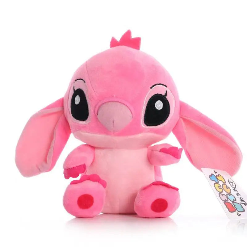 18cm Stitch Baby Plush Toy | Cute Cartoon Character Stuffed Doll & Pendant | Soft Kids Toy Gift for Children