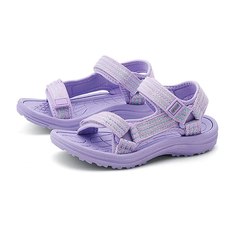 Kids Casual Sandals, Lightweight & Breathable Outdoor Sport Sandals for Boys & Girls