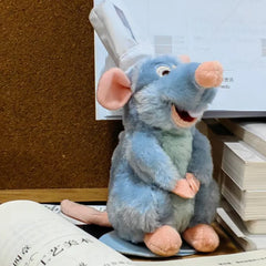 Ratatouille Chef Remy Magnetic Shoulder Plush Toy | Cute Cartoon Plush Doll for Kids | Room Decoration Headband Toy & Birthday Gift