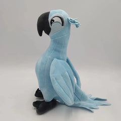 Rio 2 Blu & Jewel Parrot Plush Toy 30cm | Cute Blue Cartoon Bird Stuffed Doll | Soft Plush Toy Christmas & Birthday Gift for Kids