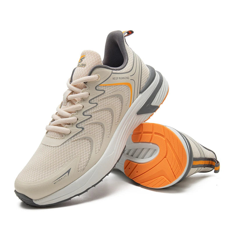 Baasploa J3102 Men's Walking Shoes, Outdoor Mountain Training Sneakers, Casual Lightweight Mesh, Breathable Footwear