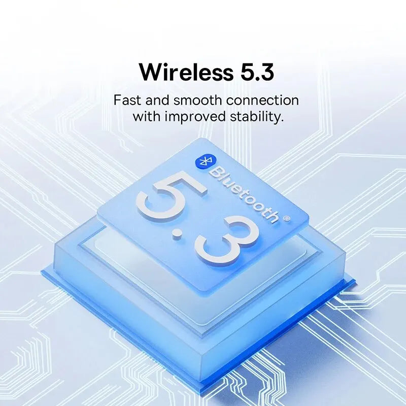 Baseus Bowie EZ10 TWS Earphones, Bluetooth 5.3, Mini In-Ear Wireless Earbuds, Fast Charging, 0.06s Low Latency, Sports Headset