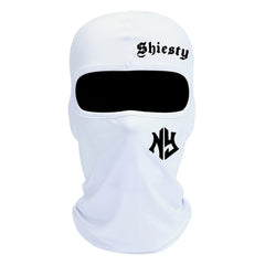 Letter Printed Cycling Balaclava Face Mask for Men & Women | Windproof Sun Protection Full Face Cover | Outdoor Bike Motorcycle Sports Headwear