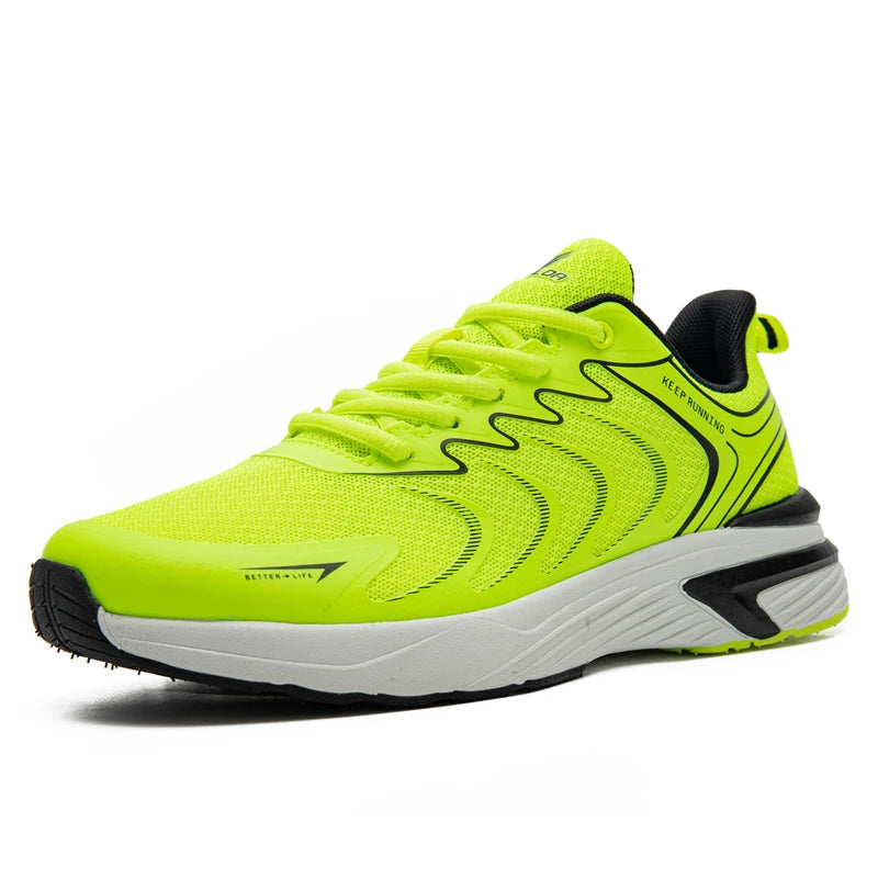 Baasploa J3102 Men's Walking Shoes, Outdoor Mountain Training Sneakers, Casual Lightweight Mesh, Breathable Footwear