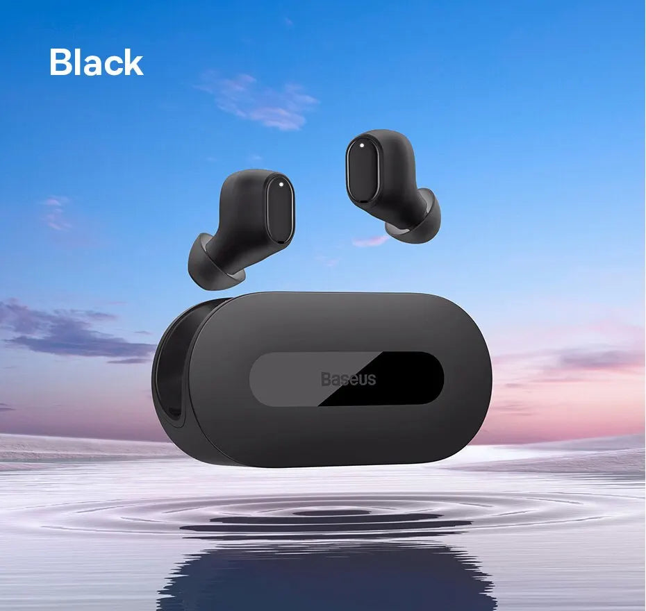 Baseus Bowie EZ10 TWS Earphones, Bluetooth 5.3, Mini In-Ear Wireless Earbuds, Fast Charging, 0.06s Low Latency, Sports Headset
