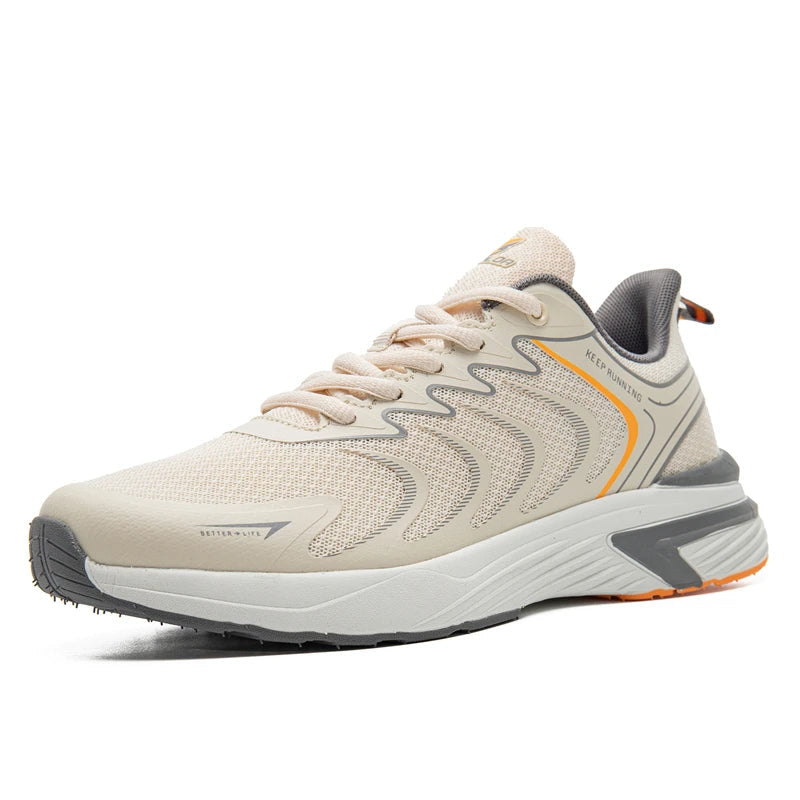 Baasploa J3102 Men's Walking Shoes, Outdoor Mountain Training Sneakers, Casual Lightweight Mesh, Breathable Footwear