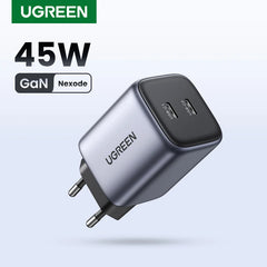 UGREEN GaN 45W USB Charger PD QC 3.0 Fast Charger