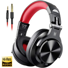 Oneodio Wired Over Ear Headphone With Mic, Studio DJ Headphones, Professional Monitor Recording & Mixing, Headset For Gaming