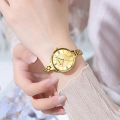 CURREN 9097 Women's Quartz Watch | Elegant Stainless Steel Strap Fashion Wristwatch