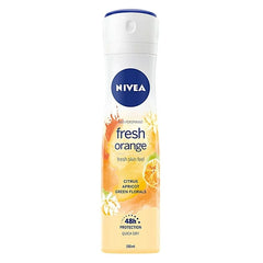 NIVEA Fresh Orange, Antiperspirant for Women, 48H Protection, Spray 150ml