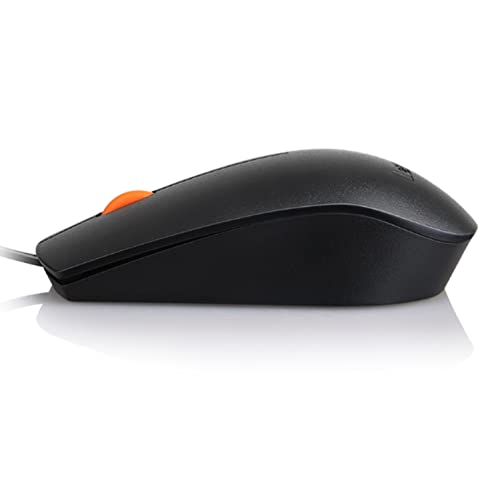 Lenovo 300 Wired Plug & Play USB Mouse, High Resolution 1600 DPI Optical Sensor, 3-Button Design with clickable Scroll Wheel, Ambidextrous, Ergonomic Mouse for Comfortable All-Day Grip (GX30M39704) -   in Sri Lanka from Arcade Online Shopping - Just Rs. 2121.99!