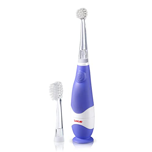 LuvLap Joy Baby Sonic Infant and Toddler Electric Toothbrush for Ages 0-3 Years (Purple) -   in Sri Lanka from Arcade Online Shopping - Just Rs. 4900!