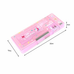 ESnipe Mart Magnetic Pencil Case with Sharpener (Pink) -   in Sri Lanka from Arcade Online Shopping - Just Rs. 3490!