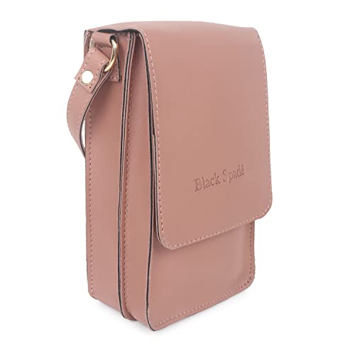 Black Spade Women's Mobile Cell Phone Holder Pocket Wallet Hand Purse Clutch Crossbody Sling Bag, Pink -  Women's Sling Bags in Sri Lanka from Arcade Online Shopping - Just Rs. 5167!