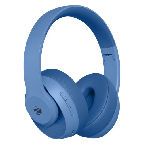 ZEBRONICS Zeb-Duke1 Bluetooth Wireless Over Ear Headphones with Mic (Blue) -  Headset in Sri Lanka from Arcade Online Shopping - Just Rs. 7856!