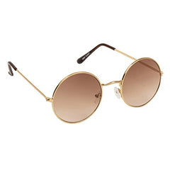 ARZONAI Barkley Round Golden-Brown UV Protection Sunglasses For Women [MA-029-S2 ] -  Women's Sunglasses in Sri Lanka from Arcade Online Shopping - Just Rs. 2740!