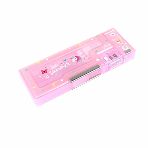 ESnipe Mart Magnetic Pencil Case with Sharpener (Pink) -   in Sri Lanka from Arcade Online Shopping - Just Rs. 3490!