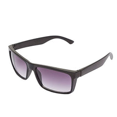 Agera Black with Black Lenses UV Protected Wrap-Around Rectangular Sunglasses for Men & Women (AG1021-Blk-GD) -  Unisex Sunglasses in Sri Lanka from Arcade Online Shopping - Just Rs. 2508!