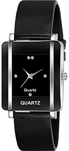 Acnos Brand Black Square Analog Watch PU Belt Watch for Girls Watch for Women Pack of 1 -  Ladies Watches in Sri Lanka from Arcade Online Shopping - Just Rs. 2620!