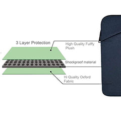 Dyazo 15.6 inch Laptop Sleeve, Laptop Protective case Cover Carrying Bag Compatible for Dell,Samsung, Razer, HP,Asus, Acer,Msi Lenovo (Blue) (Three Pocket 15.6 (Blue)) -  Laptop Sleeves in Sri Lanka from Arcade Online Shopping - Just Rs. 3490!